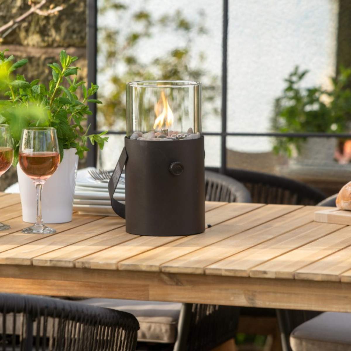 Beau&Co Cosiscoop Black Fire Lantern