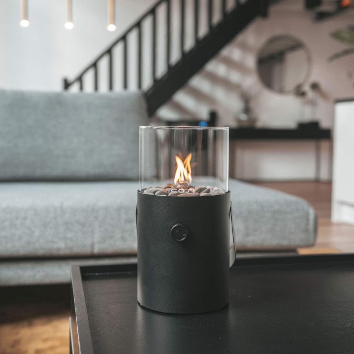 Beau&Co Cosiscoop Black Fire Lantern