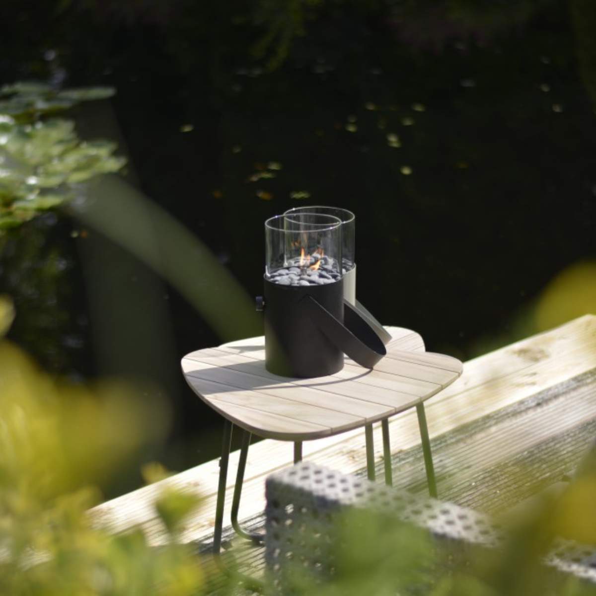 Beau&Co Cosiscoop Black Fire Lantern