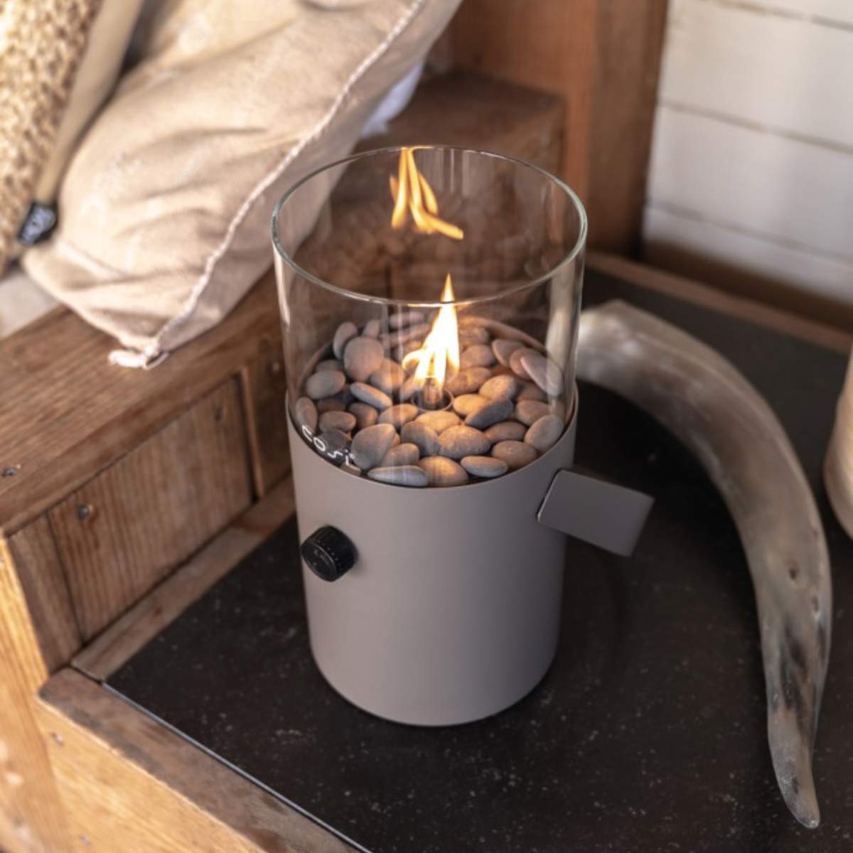 Beau&Co Cosiscoop Clay Fire Lantern