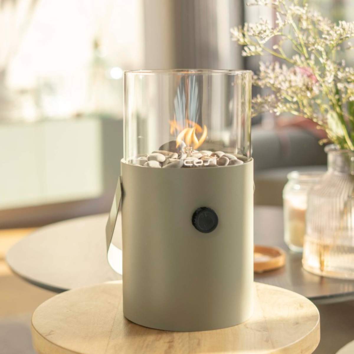 Beau&Co Cosiscoop Olive Fire Lantern