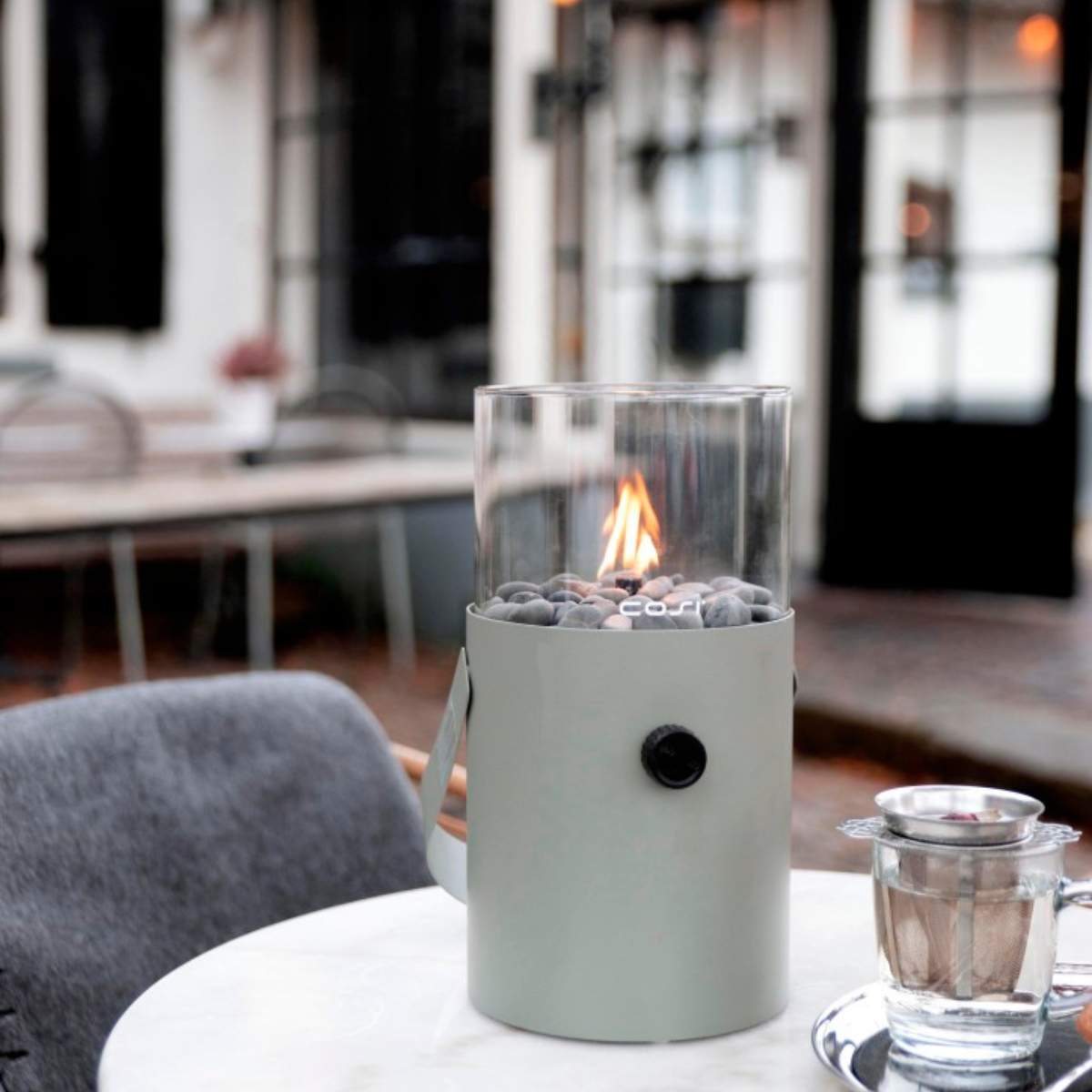 Beau&Co Cosiscoop Olive Fire Lantern