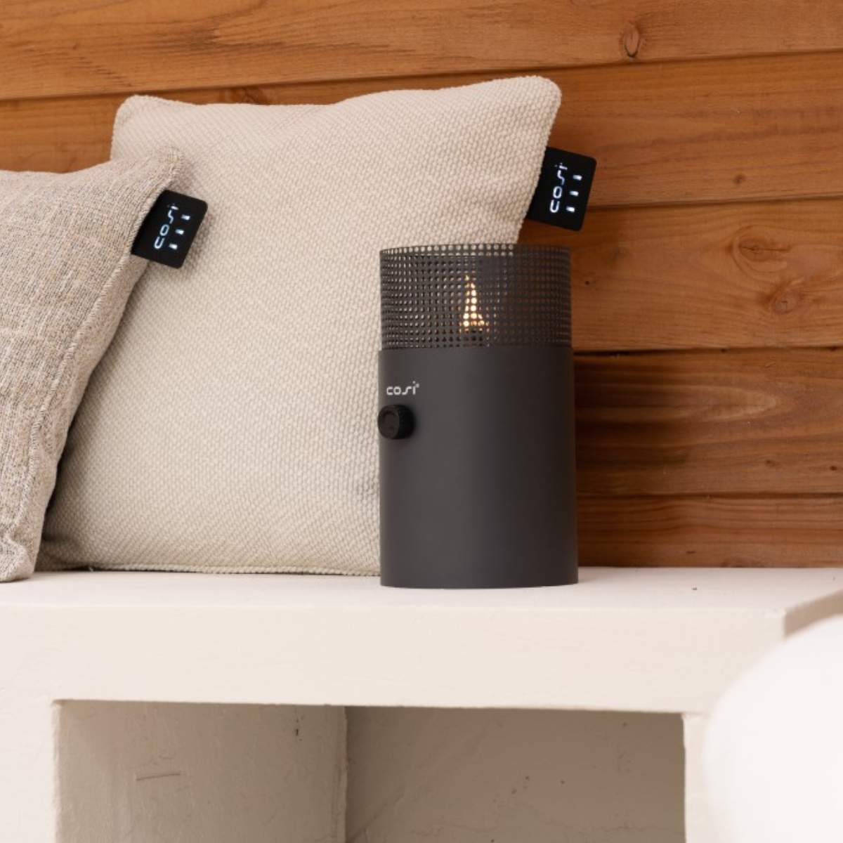 Beau&Co Cosiscoop Dot Anthracite Fire Lantern