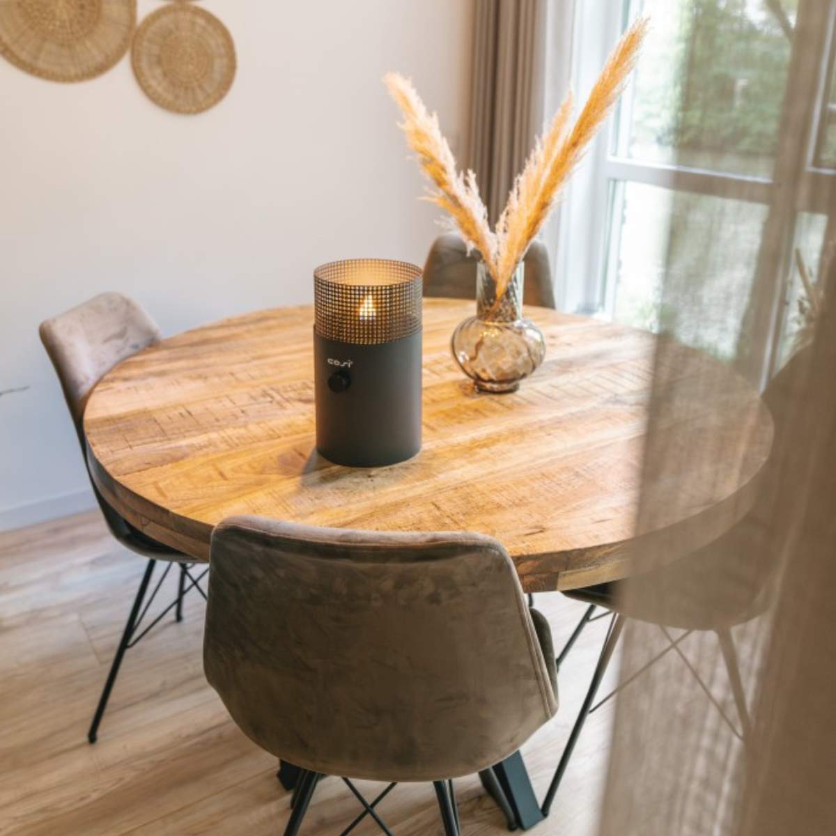 Beau&Co Cosiscoop Dot Anthracite Fire Lantern