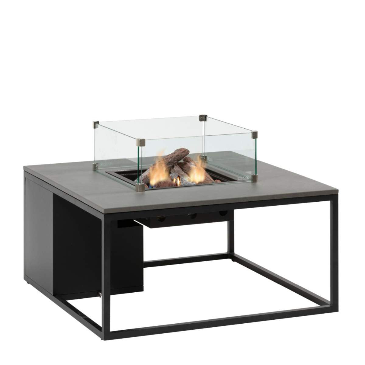 Pacific Lifestyle Cosiloft 100 Black and Grey Fire Pit Table