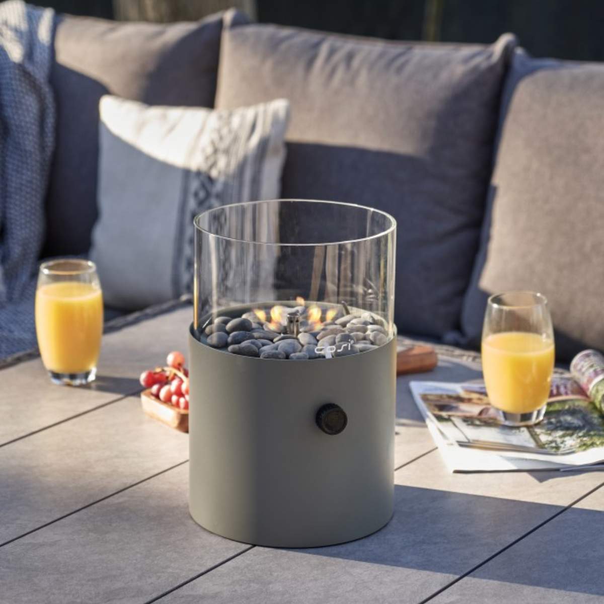 Beau&Co Cosiscoop Extra Large Olive Fire Lantern