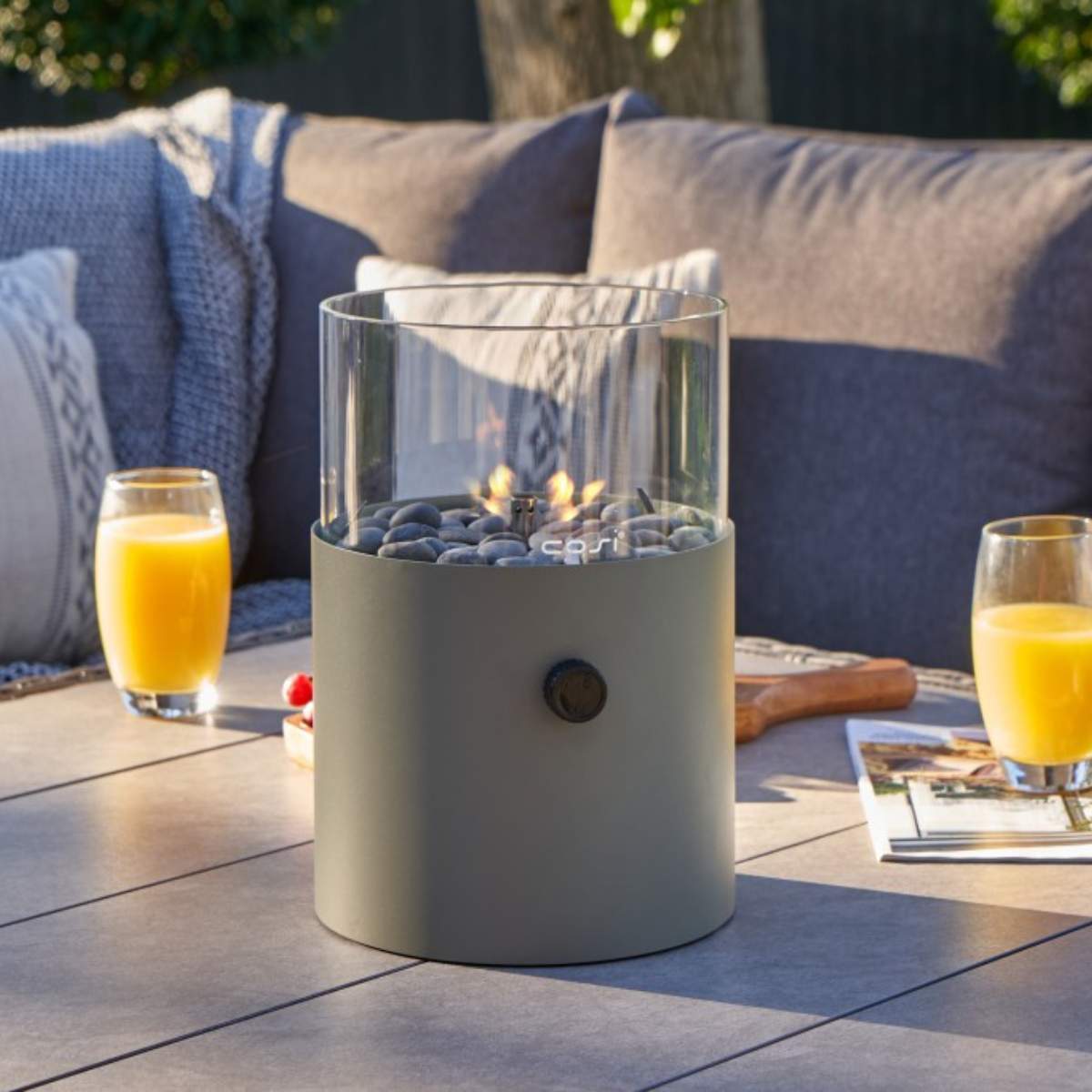 Beau&Co Cosiscoop Extra Large Olive Fire Lantern