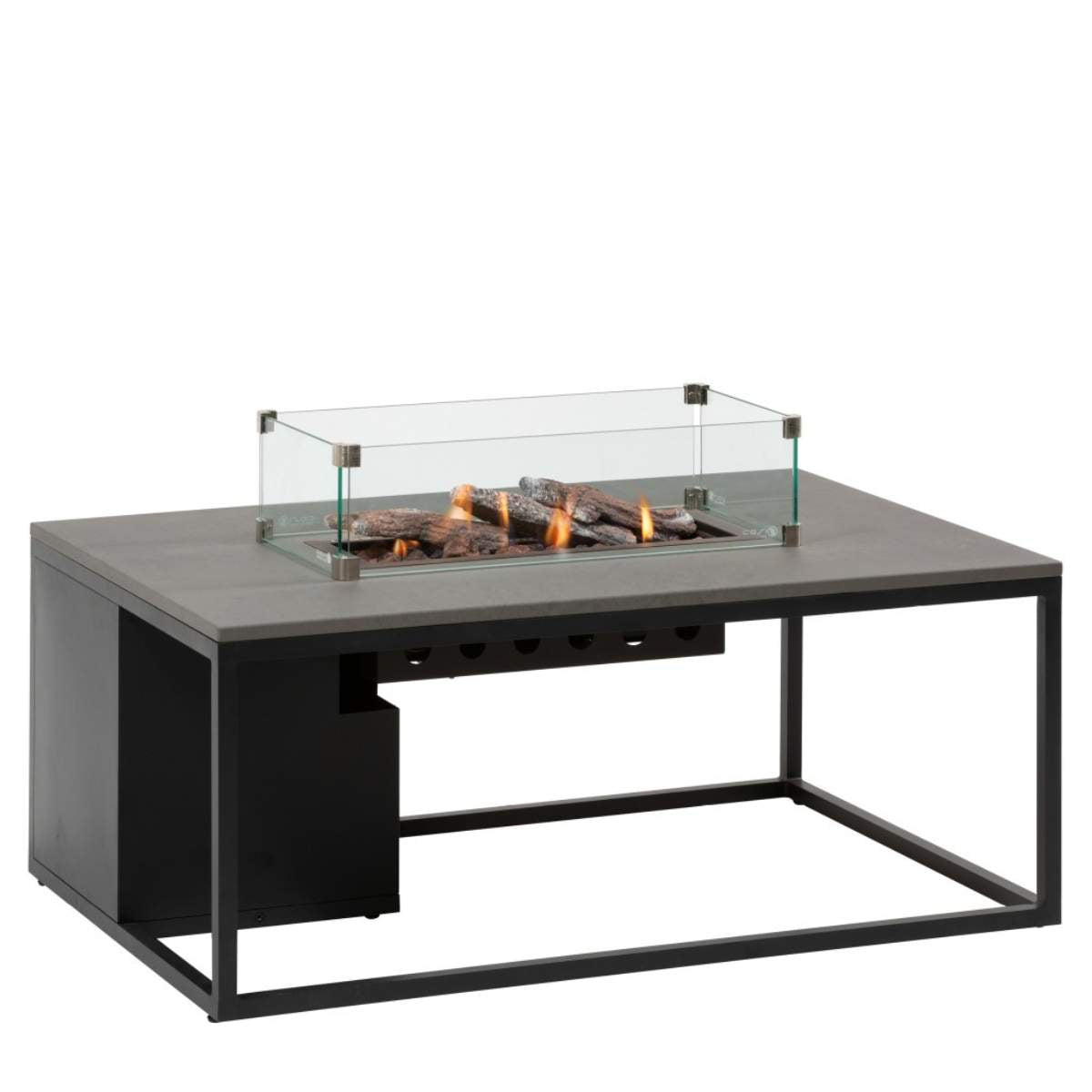 Beau&Co Cosiloft 120 Black and Grey Fire Pit Table