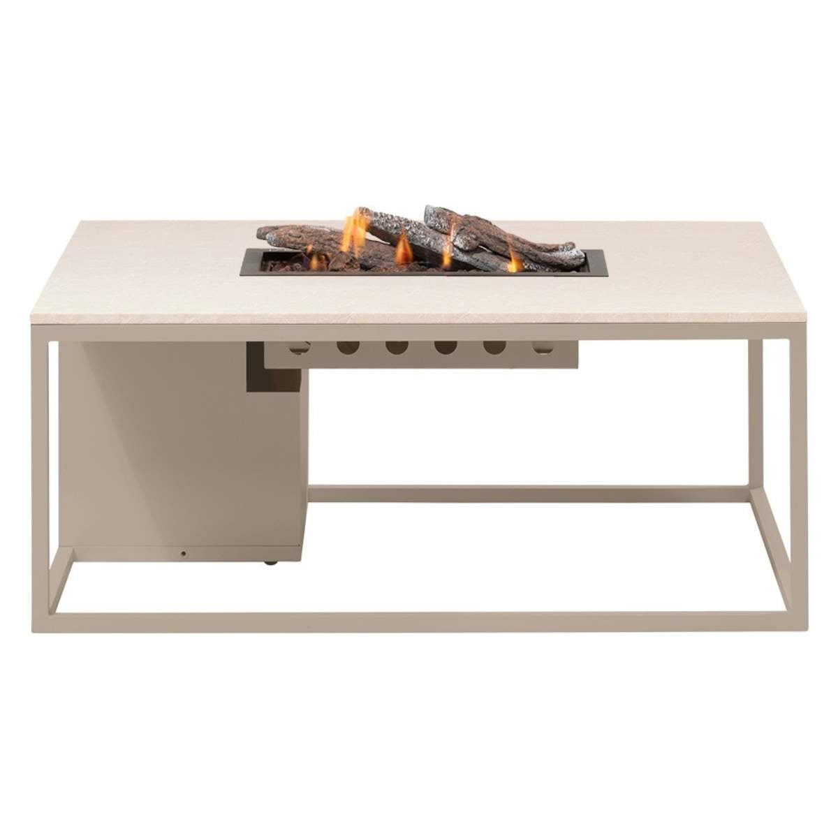 Beau&Co Cosiloft 120 Sandy Beige Fire Pit Table
