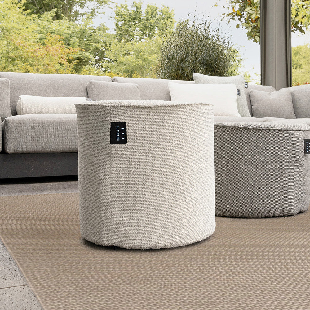 Pacific Lifestyle Cosipouf Heated Comfort Teddy Tall Round 45x45cm high