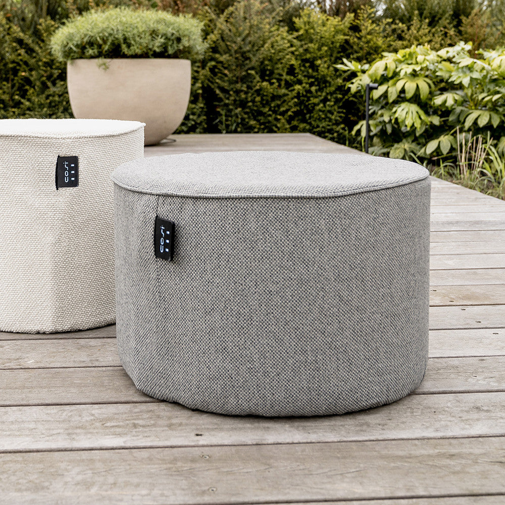 Beau&Co Cosipouf Heated Comfort Grey Low Round 60x38cm high