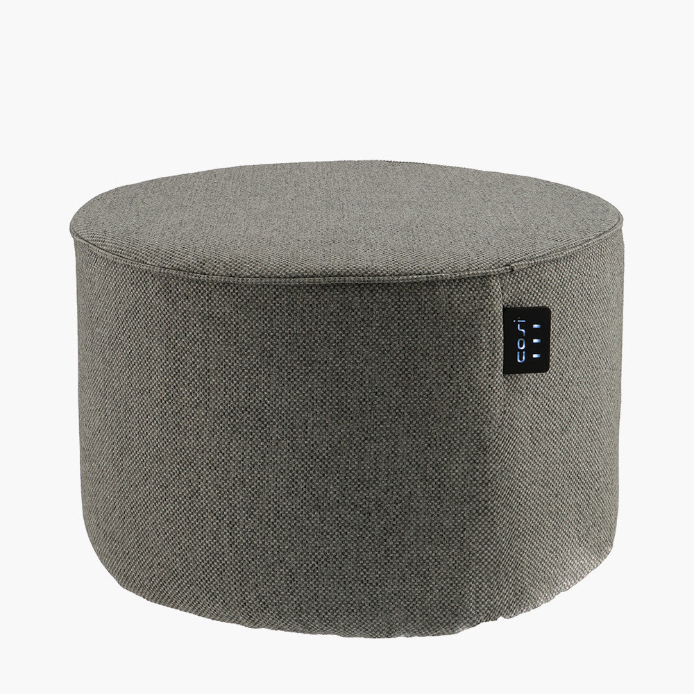 Beau&Co Cosipouf Heated Comfort Grey Low Round 60x38cm high
