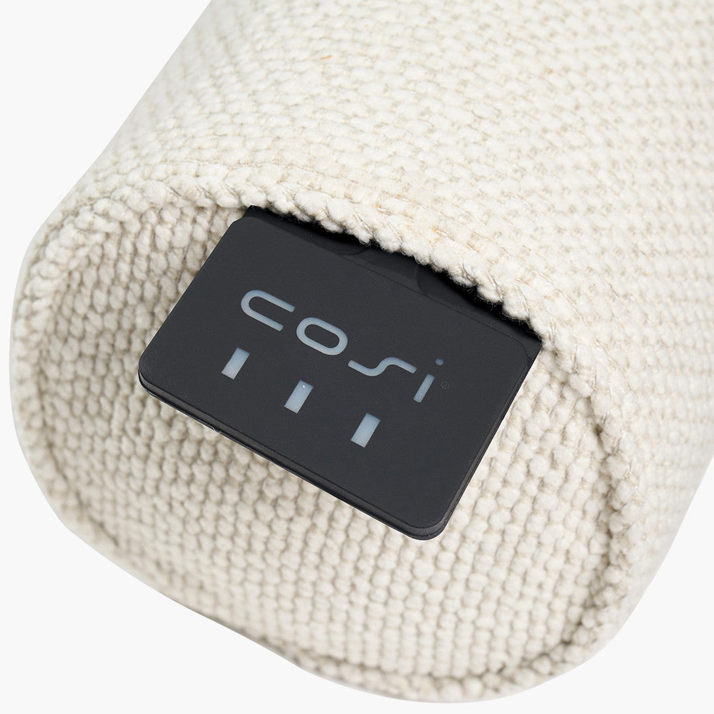 Beau&Co Cosipillow Heated Comfort Bolster Teddy 45x15cm