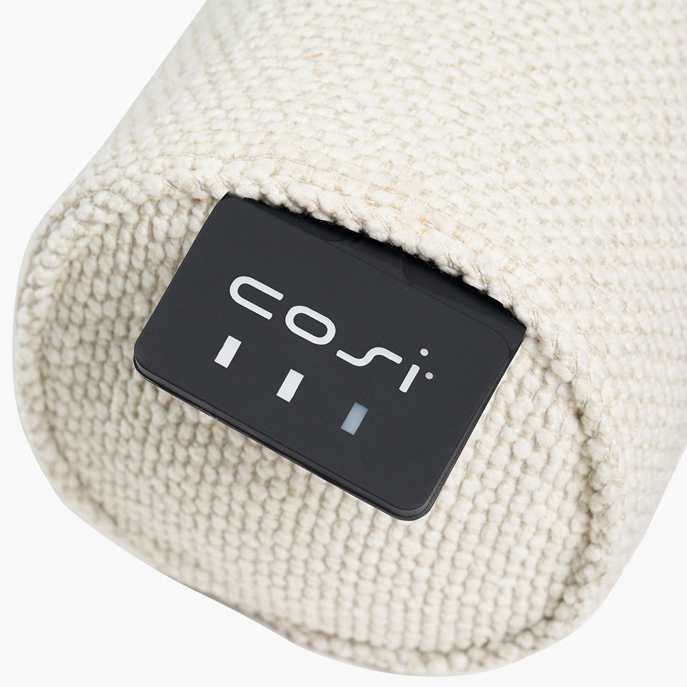 Beau&Co Cosipillow Heated Comfort Bolster Teddy 45x15cm