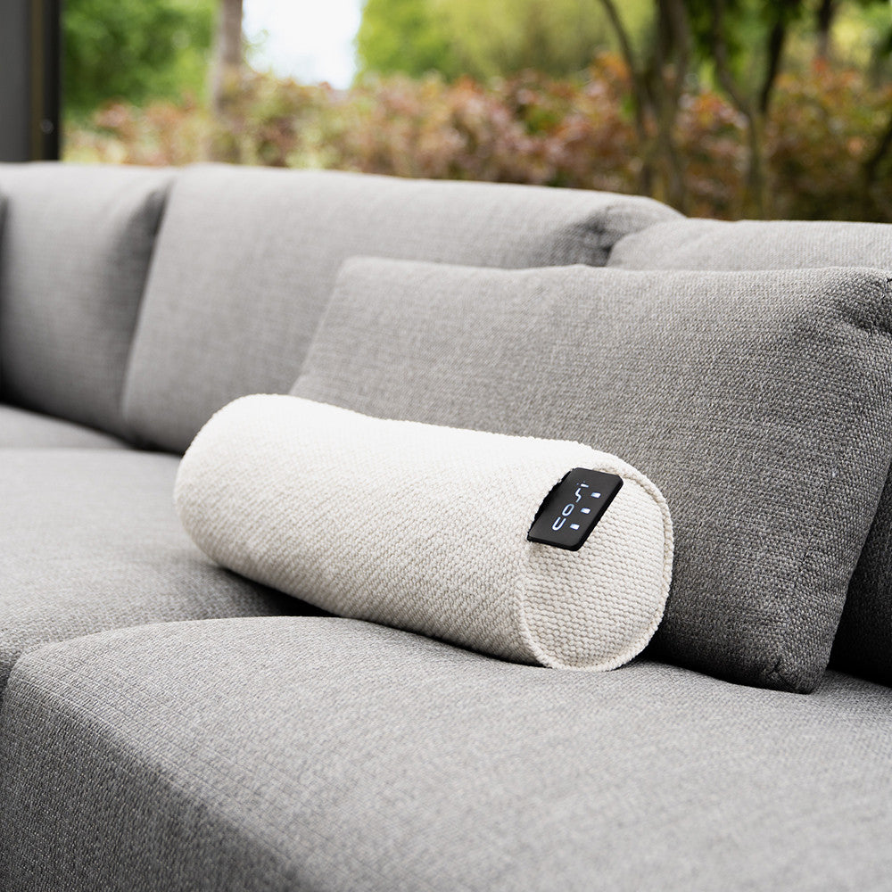 Beau&Co Cosipillow Heated Comfort Bolster Teddy 45x15cm