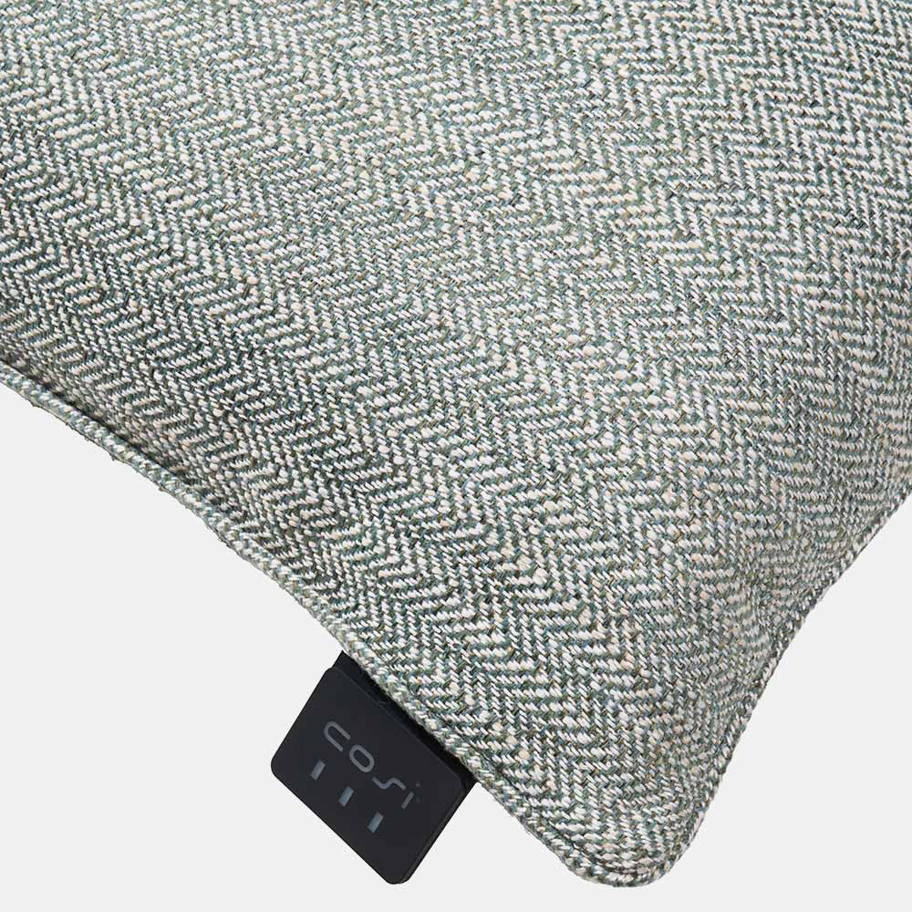 Beau&Co Cosipillow Heated Comfort Square Green 50x50cm