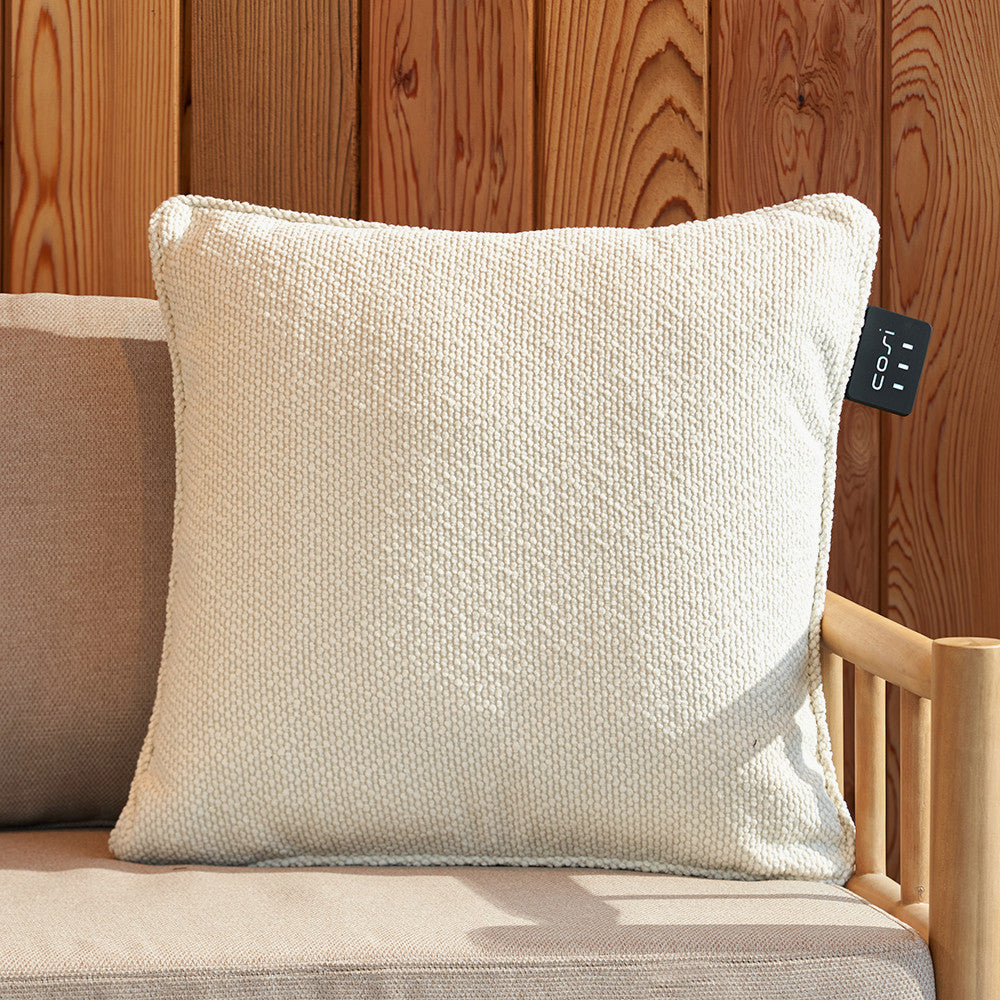 Pacific Lifestyle Cosipillow Heated Comfort Square Teddy 50x50cm