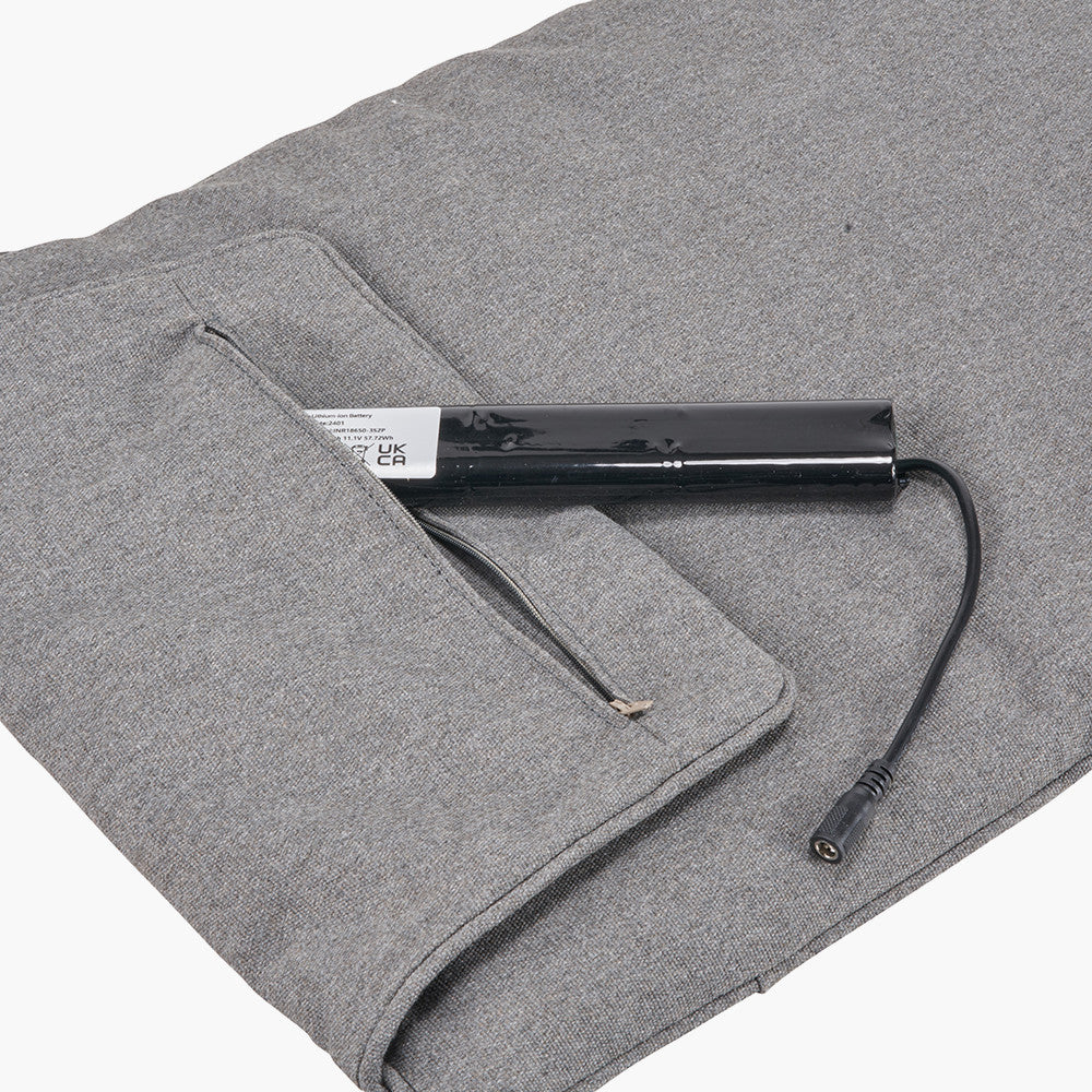 Pacific Lifestyle Cosipillow Heated Seat Large Grey