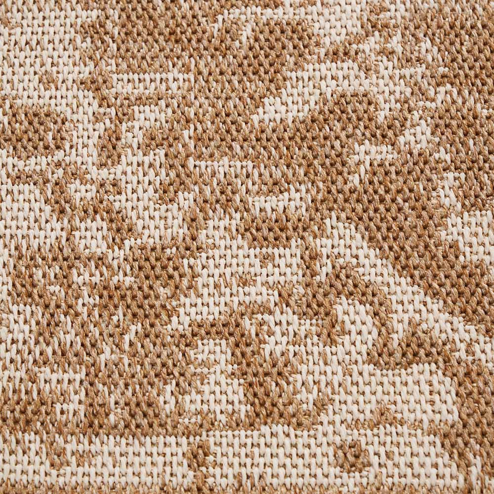 Beau&Co Indoor Outdoor Natural and White Vintage Design Rug