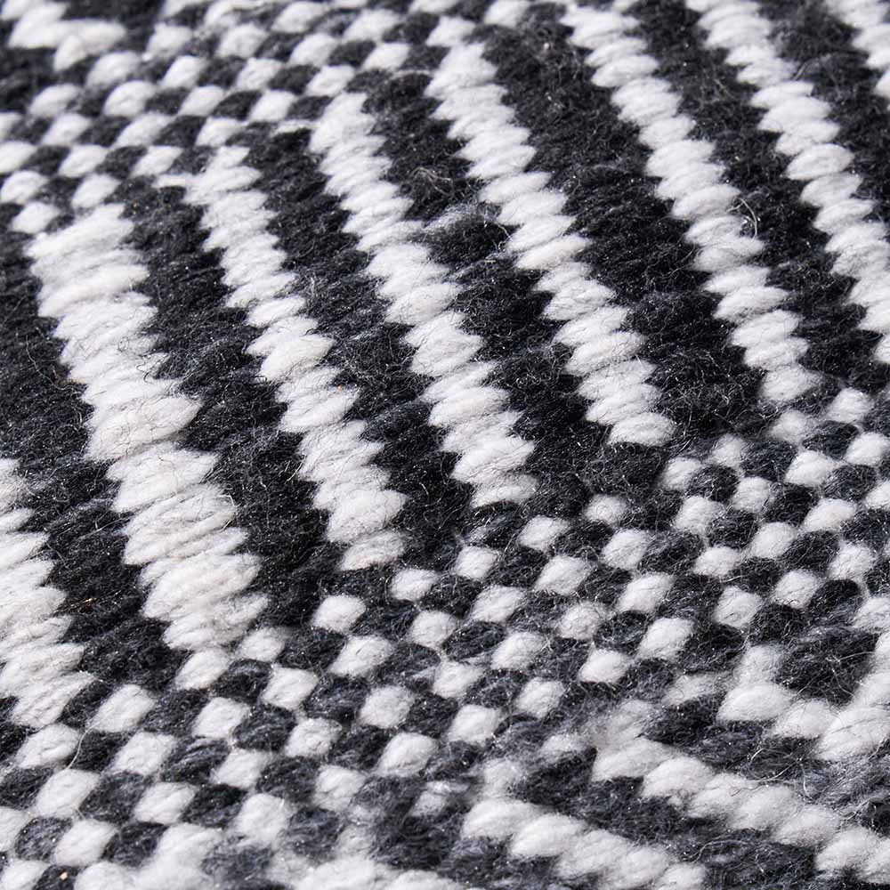 Pacific Lifestyle Indoor Outdoor Black and White Inca Design Scatter Cushion
