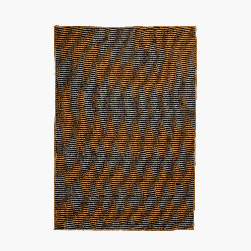 Pacific Lifestyle Indoor Outdoor Natural and Slate Grey Design Rug
