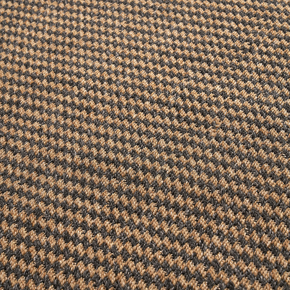Pacific Lifestyle Indoor Outdoor Natural and Slate Grey Design Rug