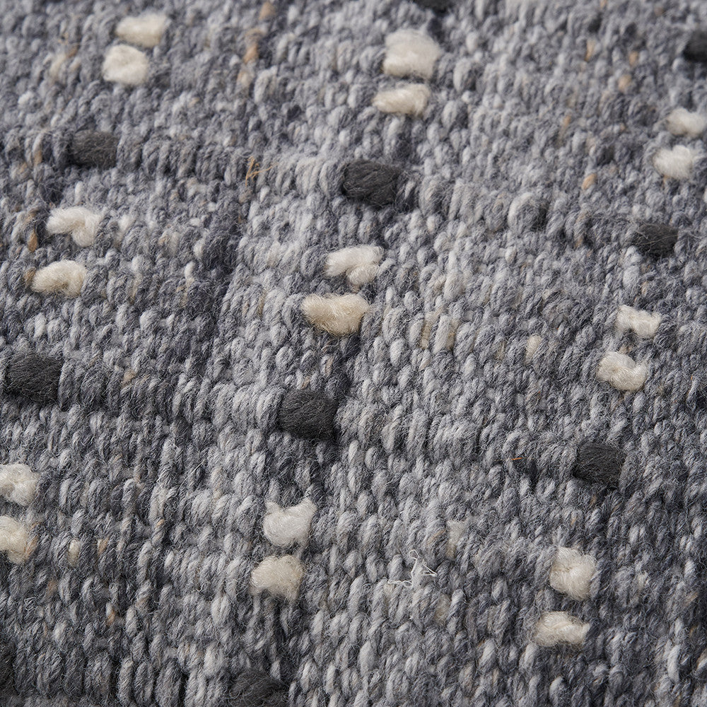 Pacific Lifestyle Indoor Outdoor Grey Double Stitch Design Scatter Cushion