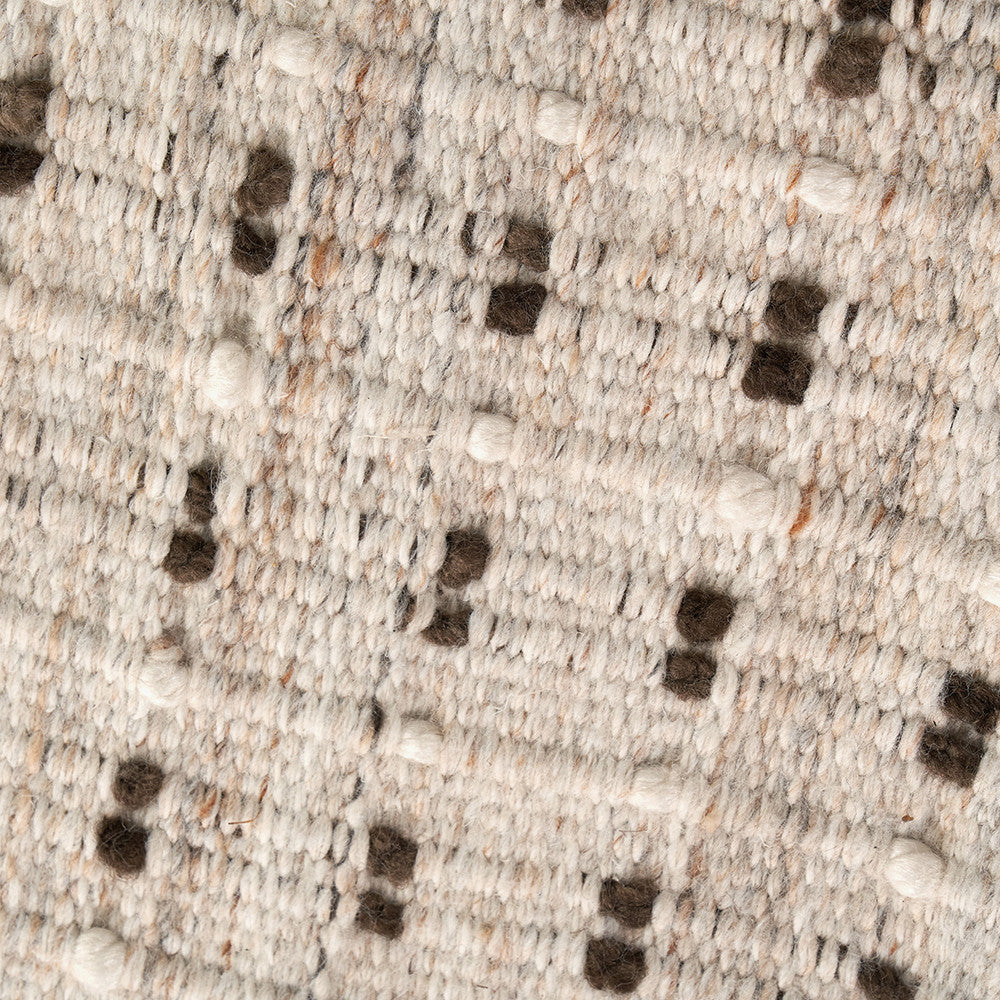 Beau&Co Indoor Outdoor Natural Double Stitch Design Rug