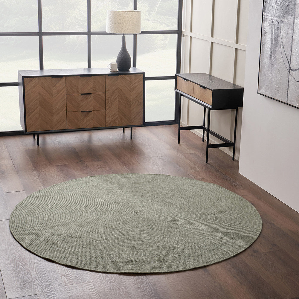 Pacific Lifestyle Indoor Outdoor Sage Tweed Design Rug