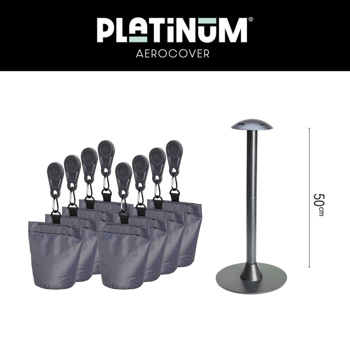 Pacific Lifestyle Cover Support Pole Set