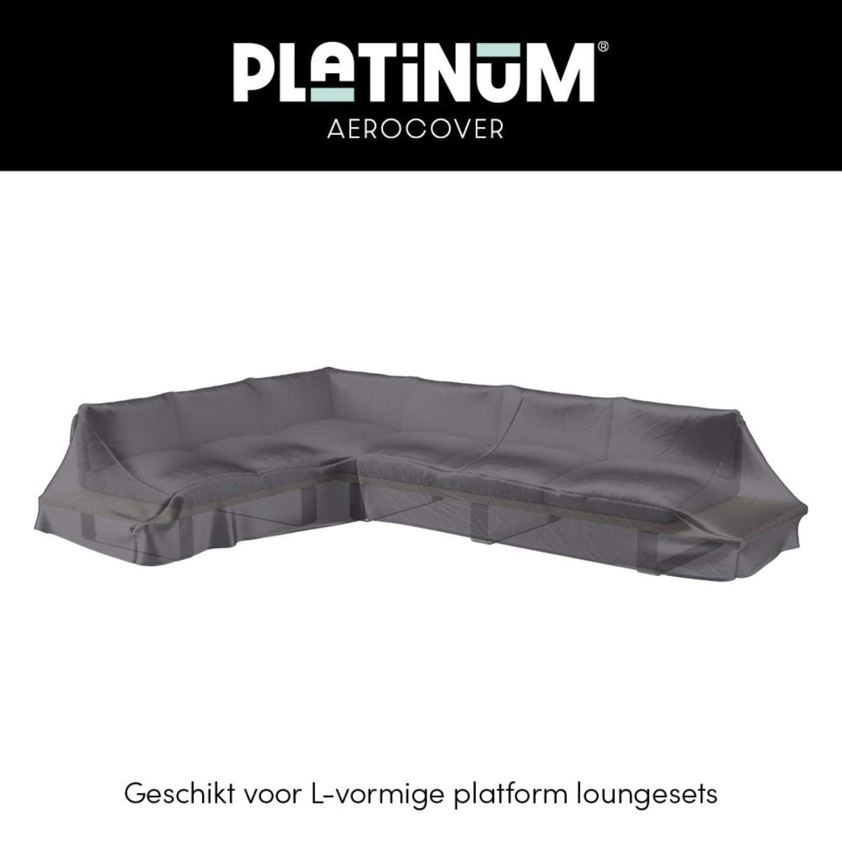 Beau&Co Platform Aerocover Right Hand 325x255x90xH30/45/70cm high