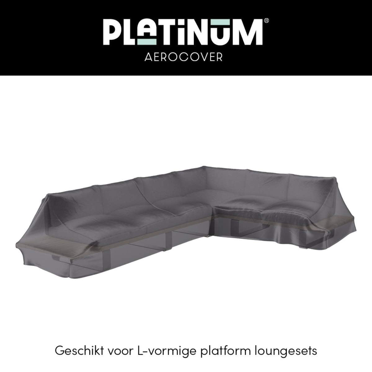Beau&Co Platform Aerocover Left Hand 350x275x90xH30/45/70cm high
