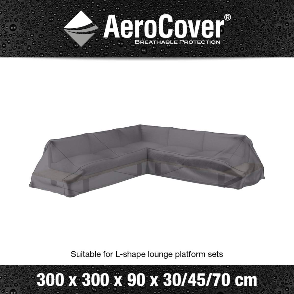 Beau&Co Platform Aerocover 300x300x90xH30/45/70cm high