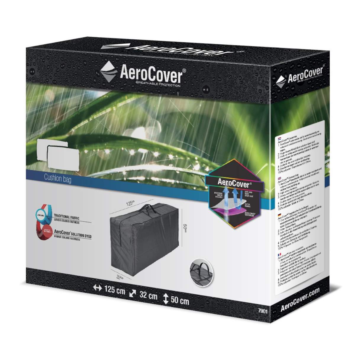 Pacific Lifestyle Cushion Bag Aerocover 125 x 32 x 50cm high