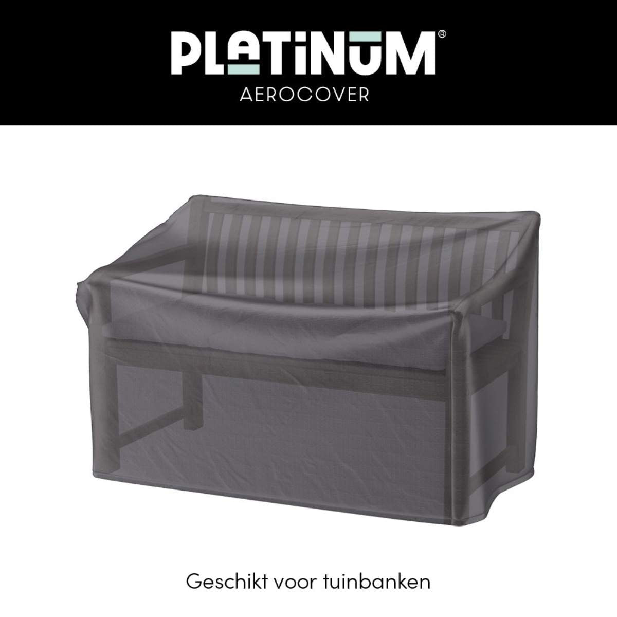Pacific Lifestyle Garden Bench Aerocover 130x75x65/85cm high