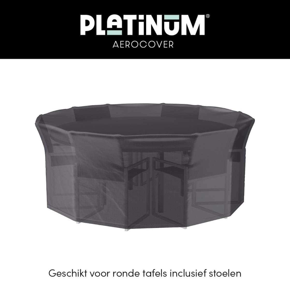 Pacific Lifestyle Garden Set Aerocover Round 150 x 85cm high