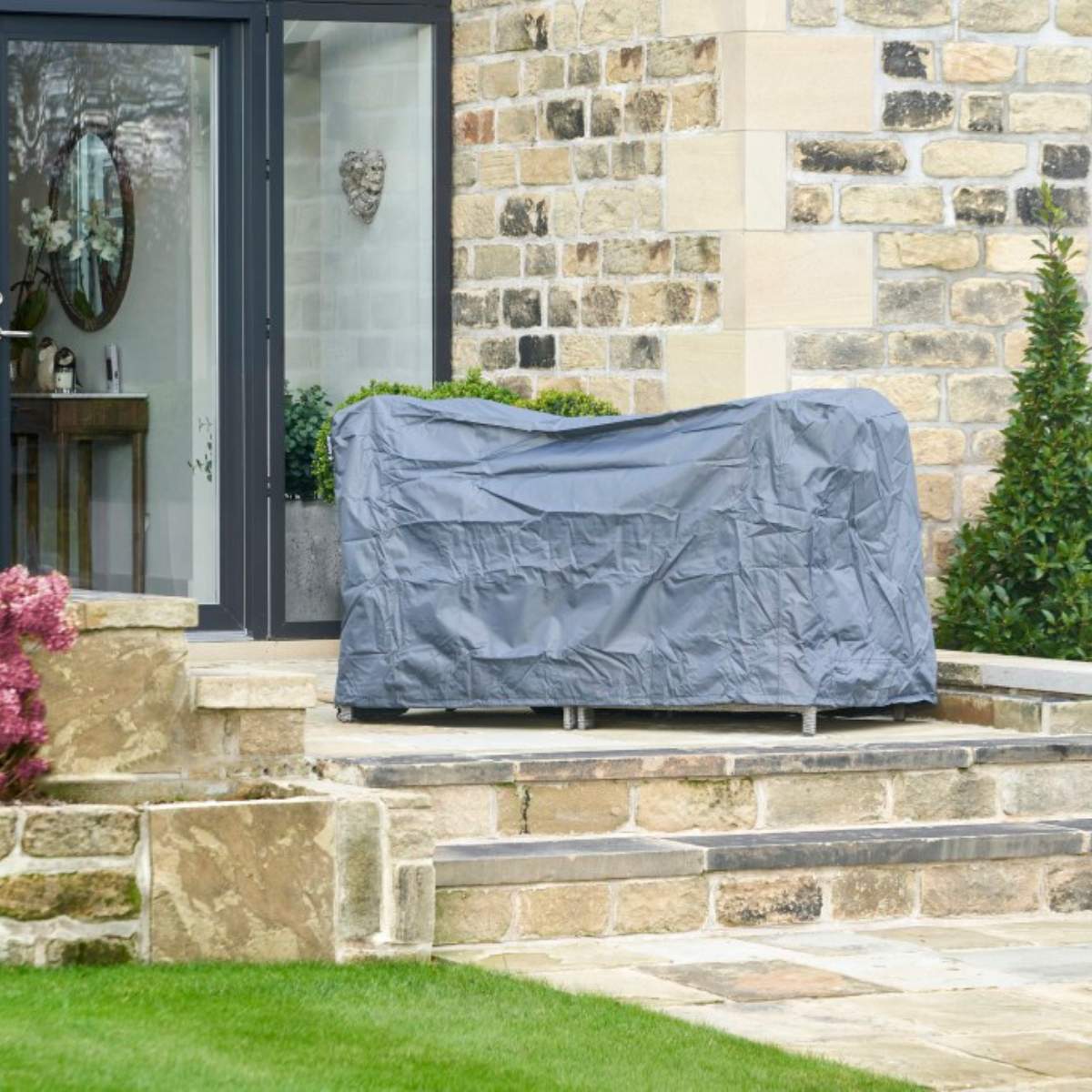 Pacific Lifestyle Garden Set Aerocover Square 130 x 130 x 85cm high