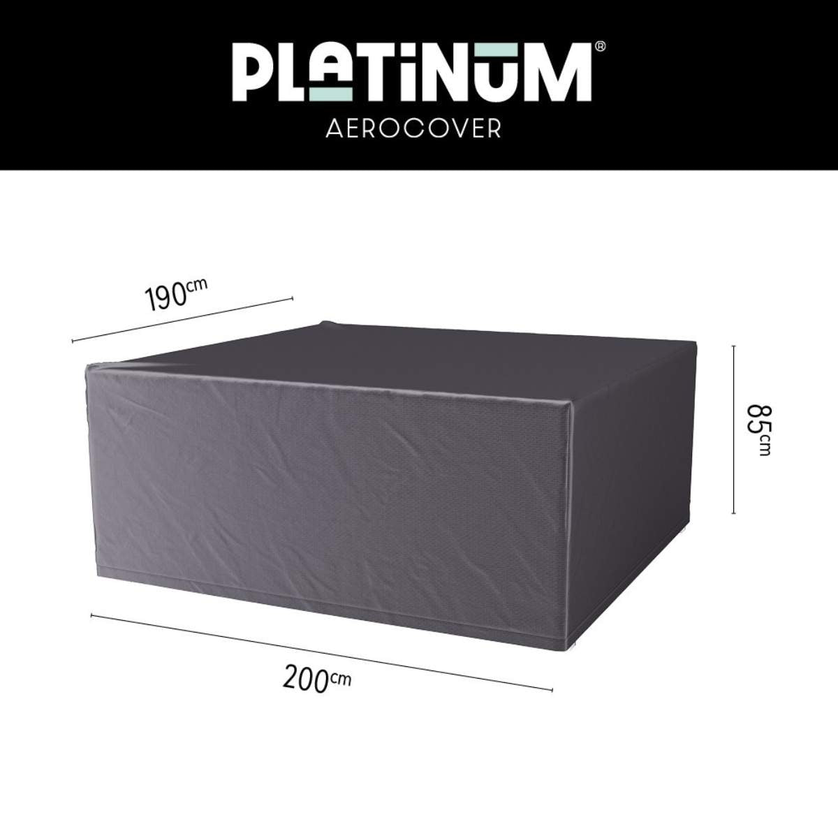 Pacific Lifestyle Garden Set Aerocover 200 x 190 x 85cm high