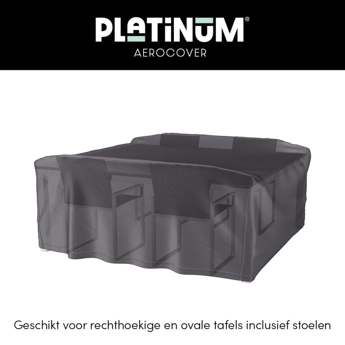 Pacific Lifestyle Garden Set Aerocover Rectangular 180x190x85cm high