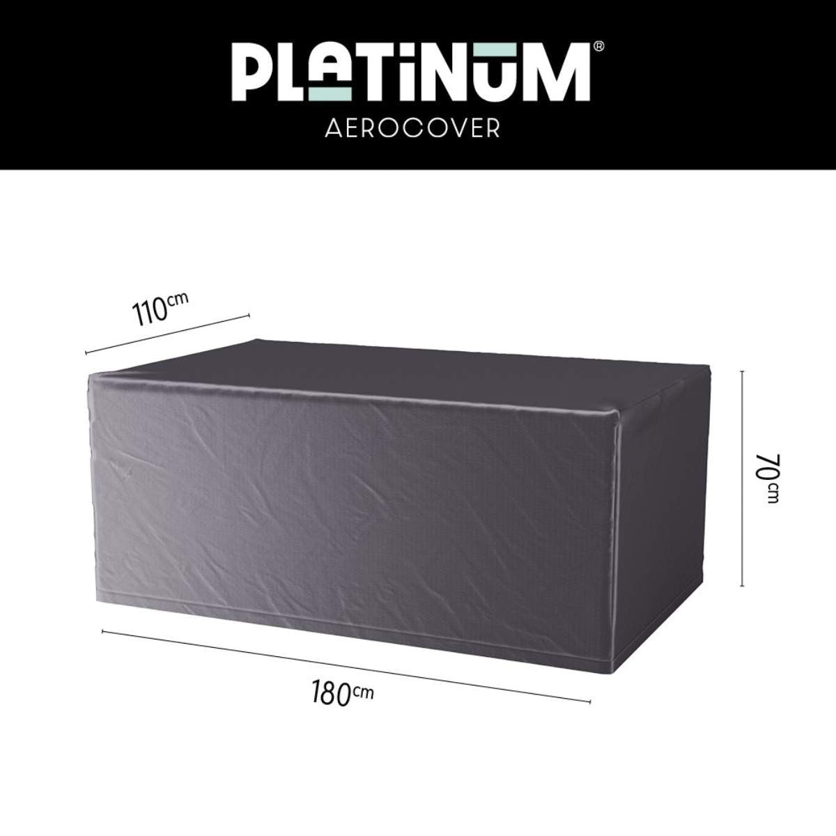 Pacific Lifestyle Table Aerocover 180x110x70cm high