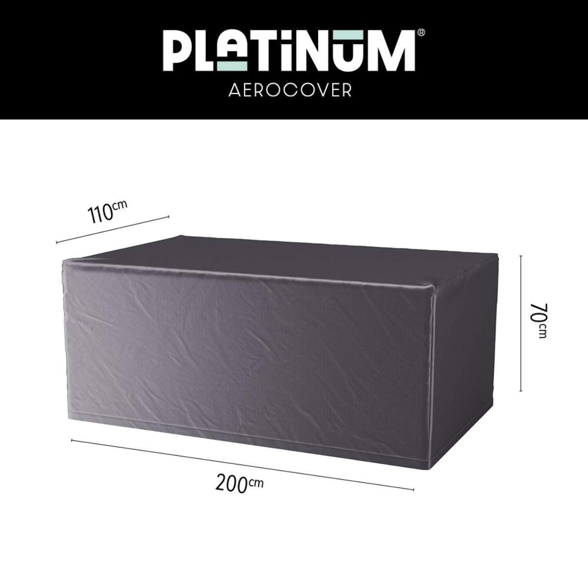 Pacific Lifestyle Table Aerocover 200x110x70cm high