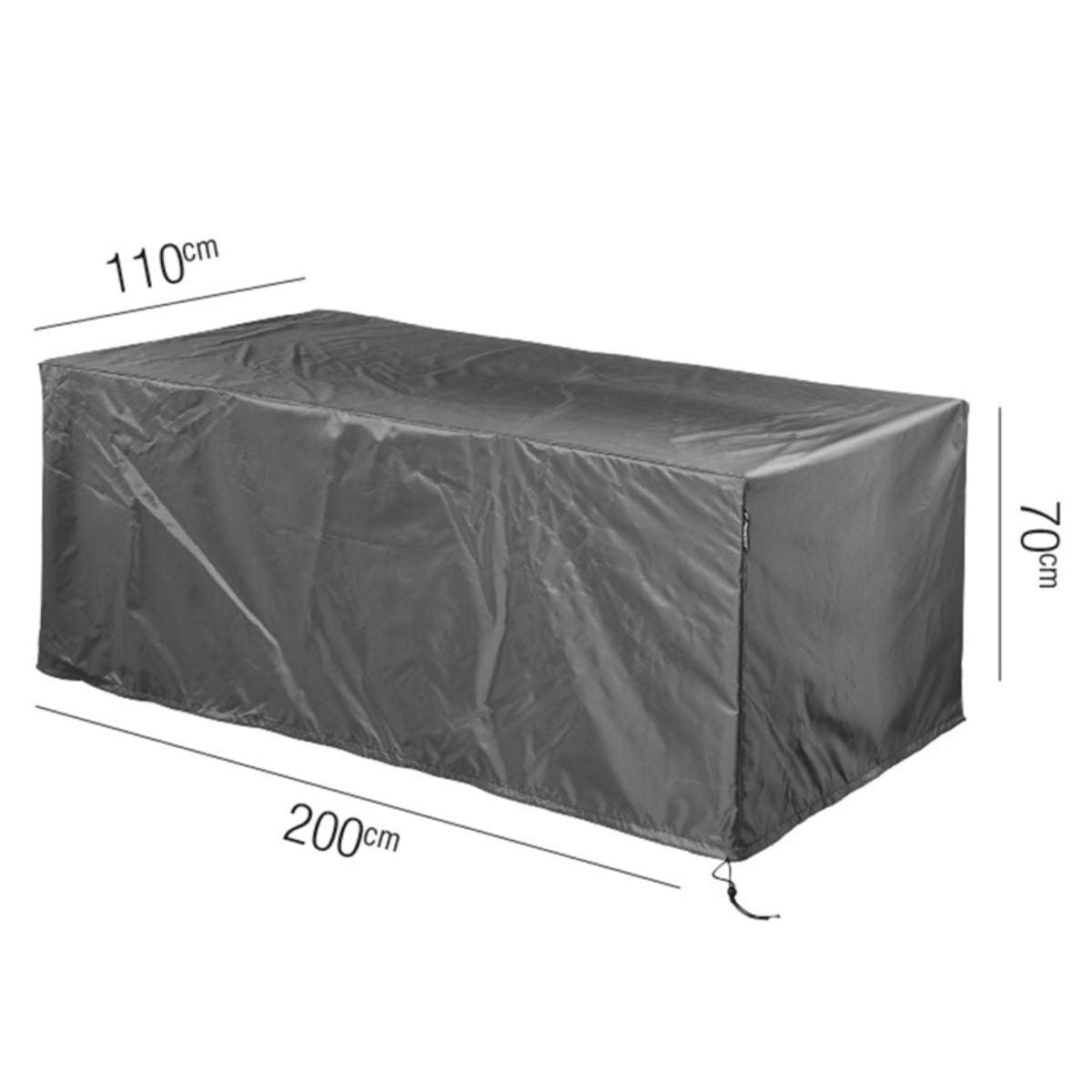 Pacific Lifestyle Table Aerocover 200x110x70cm high