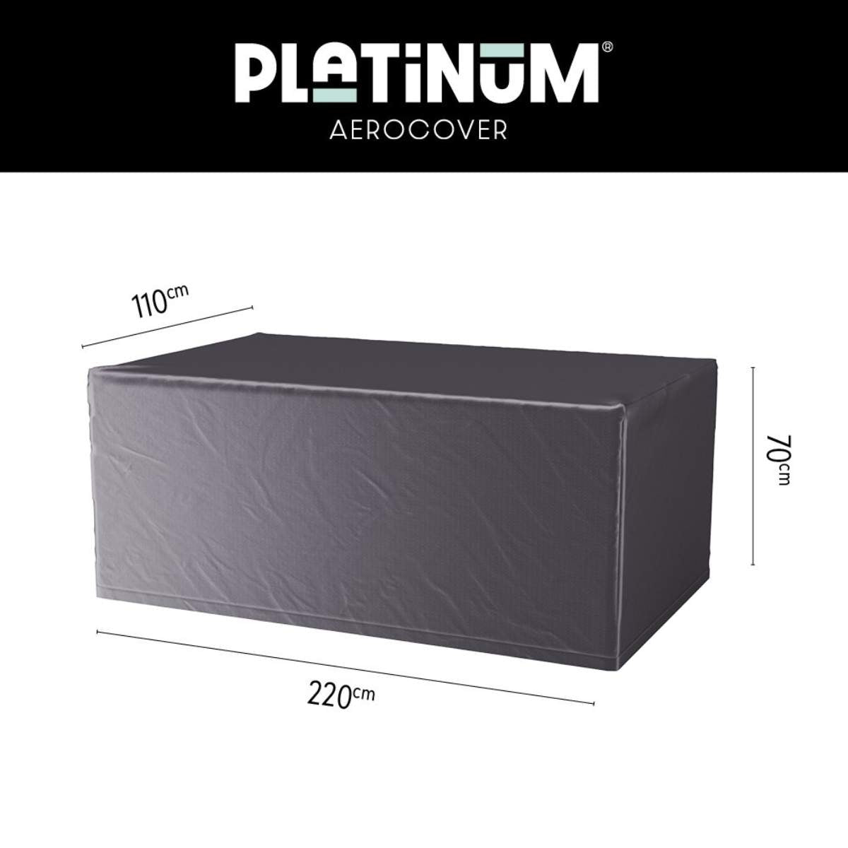 Pacific Lifestyle Table Aerocover 220x110x70cm high