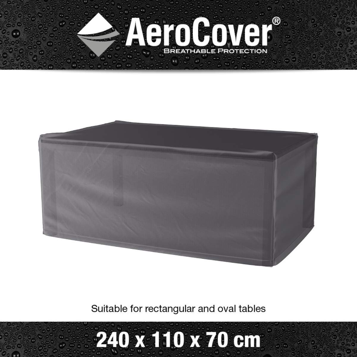 Pacific Lifestyle Table Aerocover 240x110x70cm high