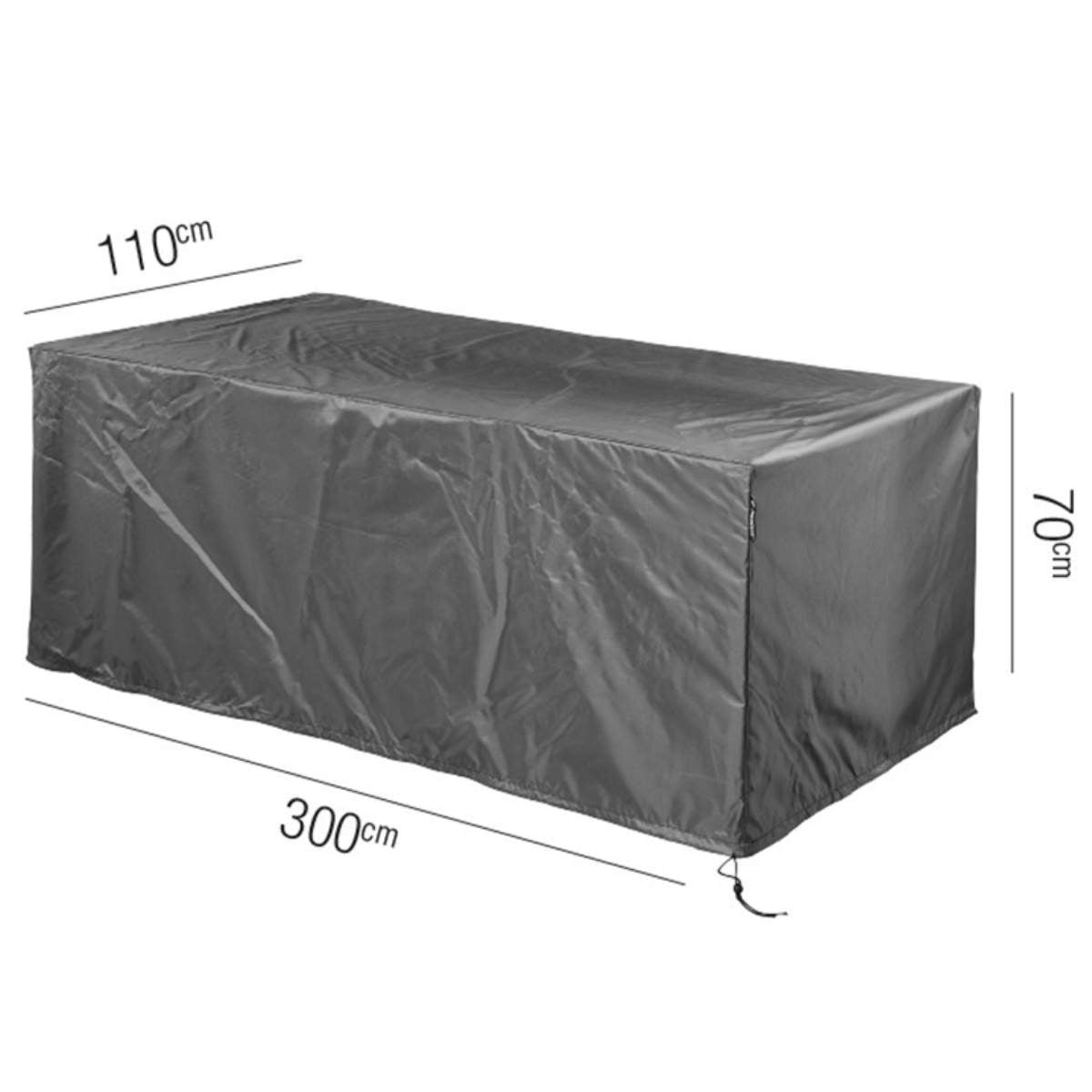 Pacific Lifestyle Table Aerocover 300x110x70cm high