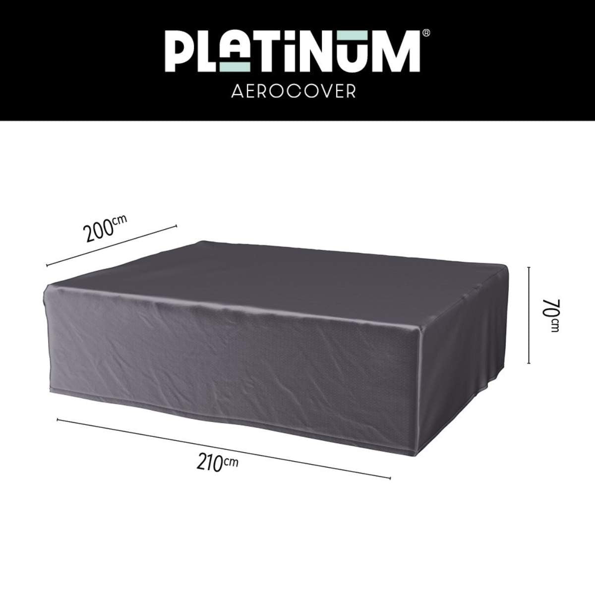 Pacific Lifestyle Seating Set Aerocover 210 x 200 x 70cm high