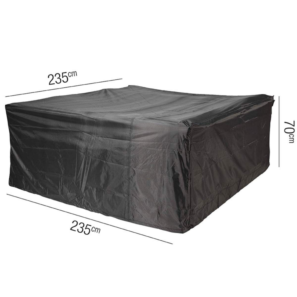 Pacific Lifestyle Seating Set Aerocover Square 235 x 70cm high