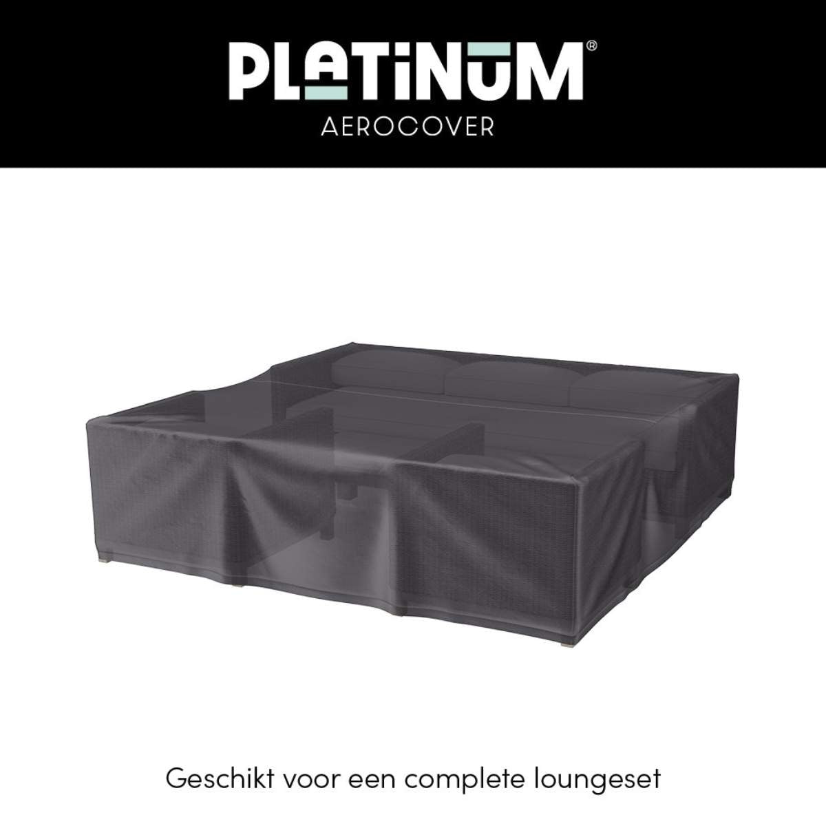 Pacific Lifestyle Seating Set Aerocover Square 300 x 70cm high