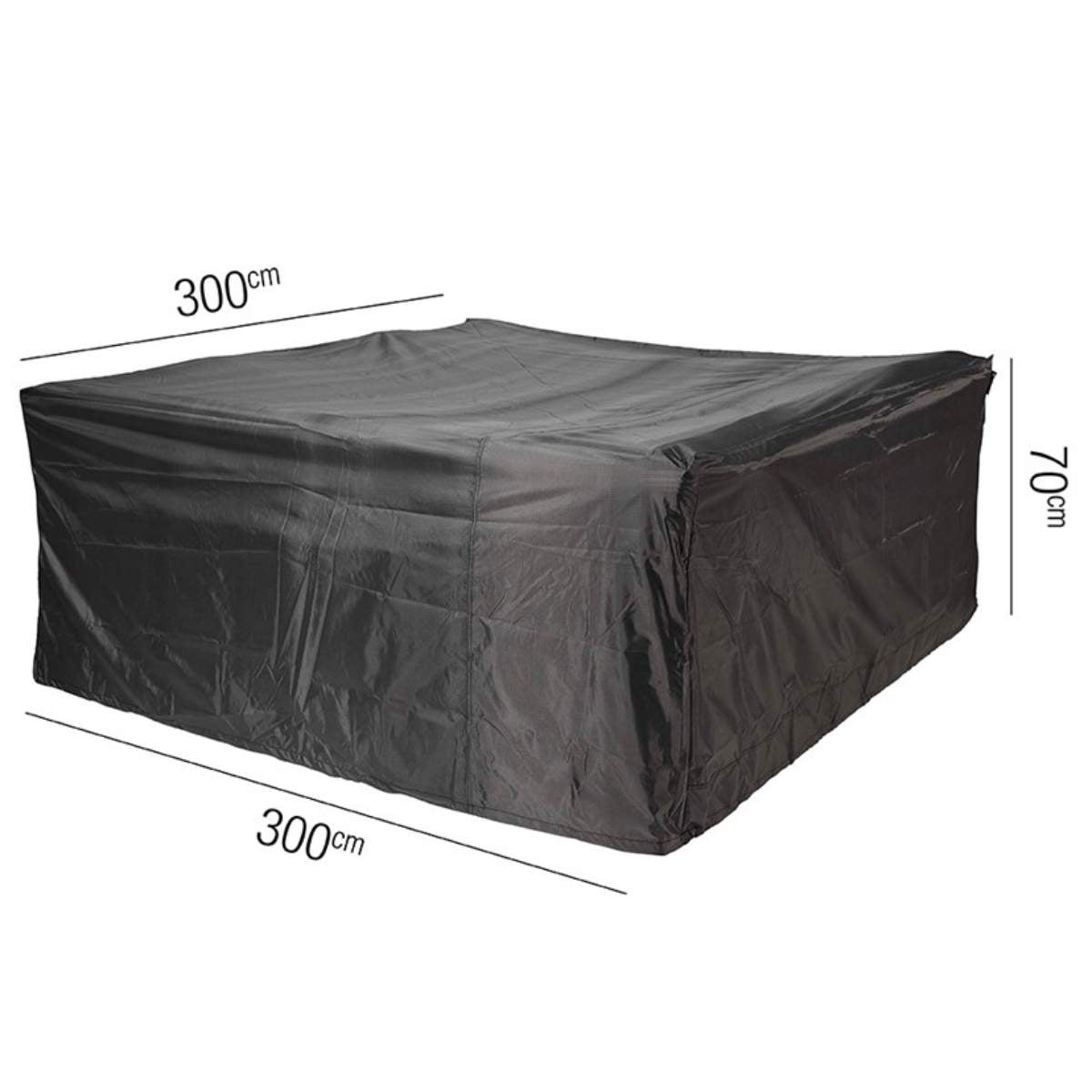 Pacific Lifestyle Seating Set Aerocover Square 300 x 70cm high