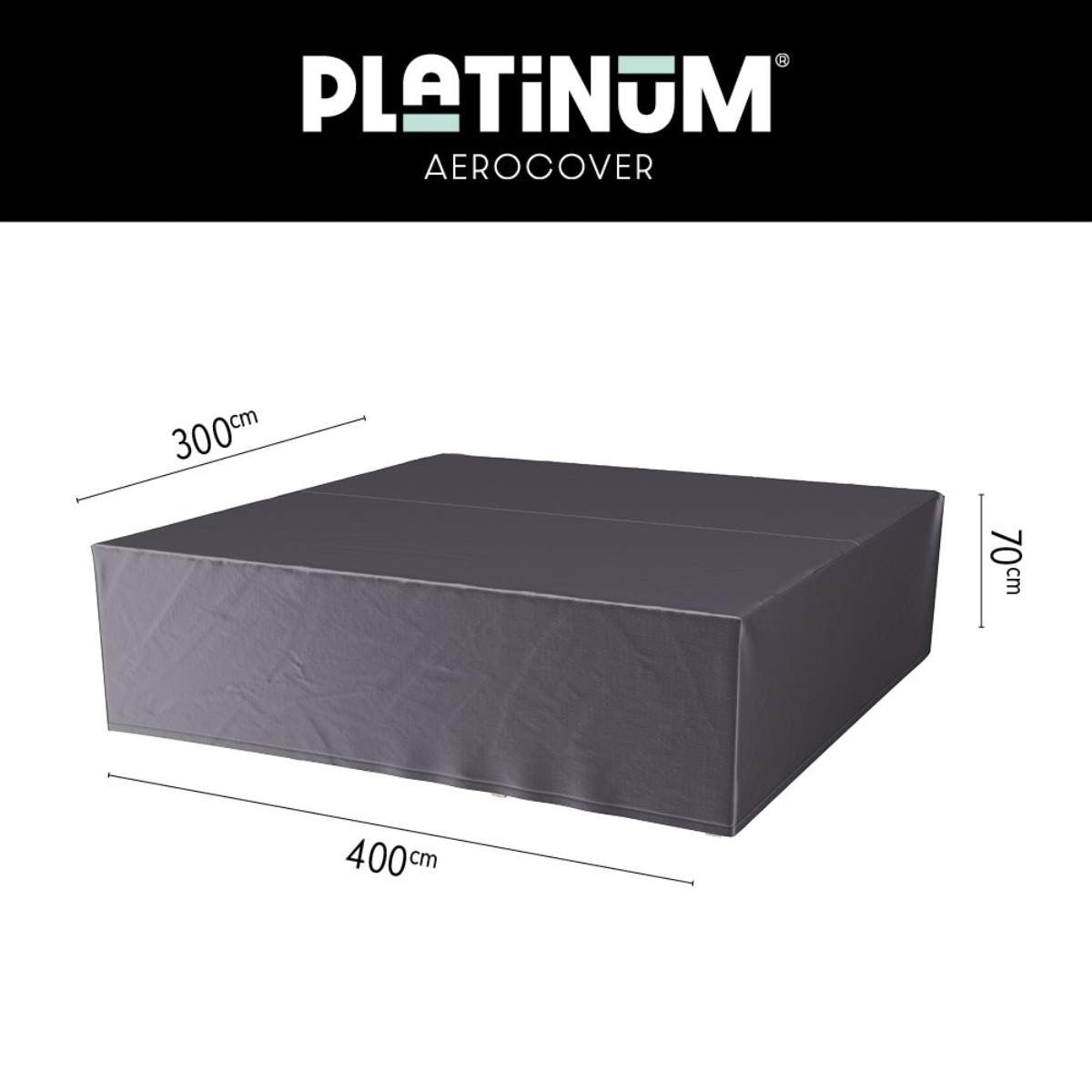 Pacific Lifestyle Seating Set Aerocover 400 x 300 x 70cm high
